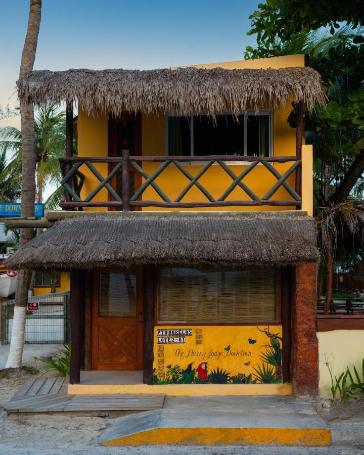 The Diving Lodge Downtown Puerto Morelos Exterior foto